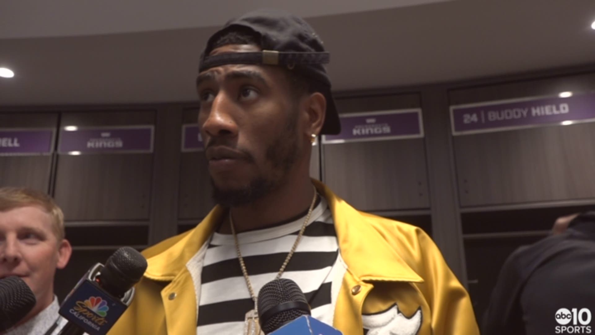 Iman Shumpert discusses his big first half performance in Monday's Kings win over the Oklahoma City Thunder, why he felt the technical on De'Aaron Fox was unnecessary, why he'll pay for it and addresses recent reports about the future of his coach Dave Joerger.