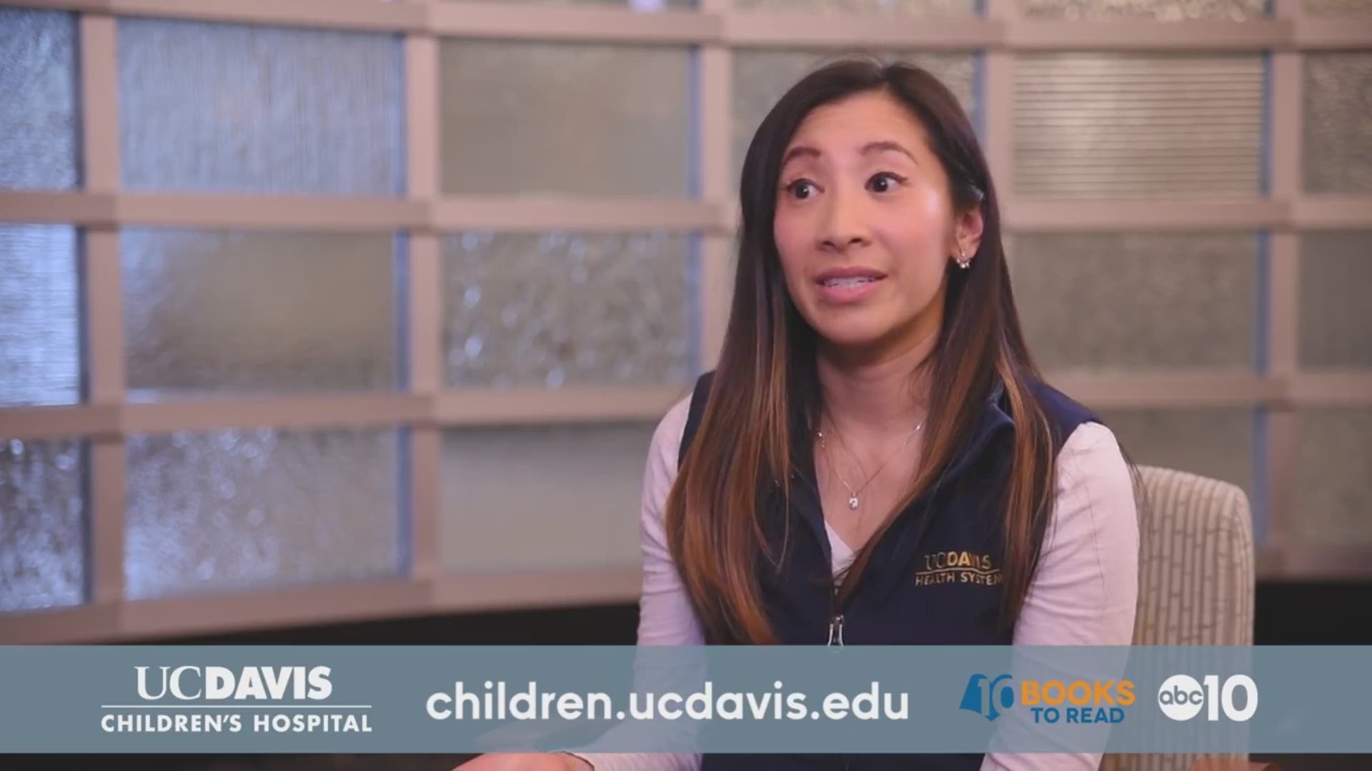 ABC10's 10 Books to Read is Sponsored by UC Davis Children's Hospital.