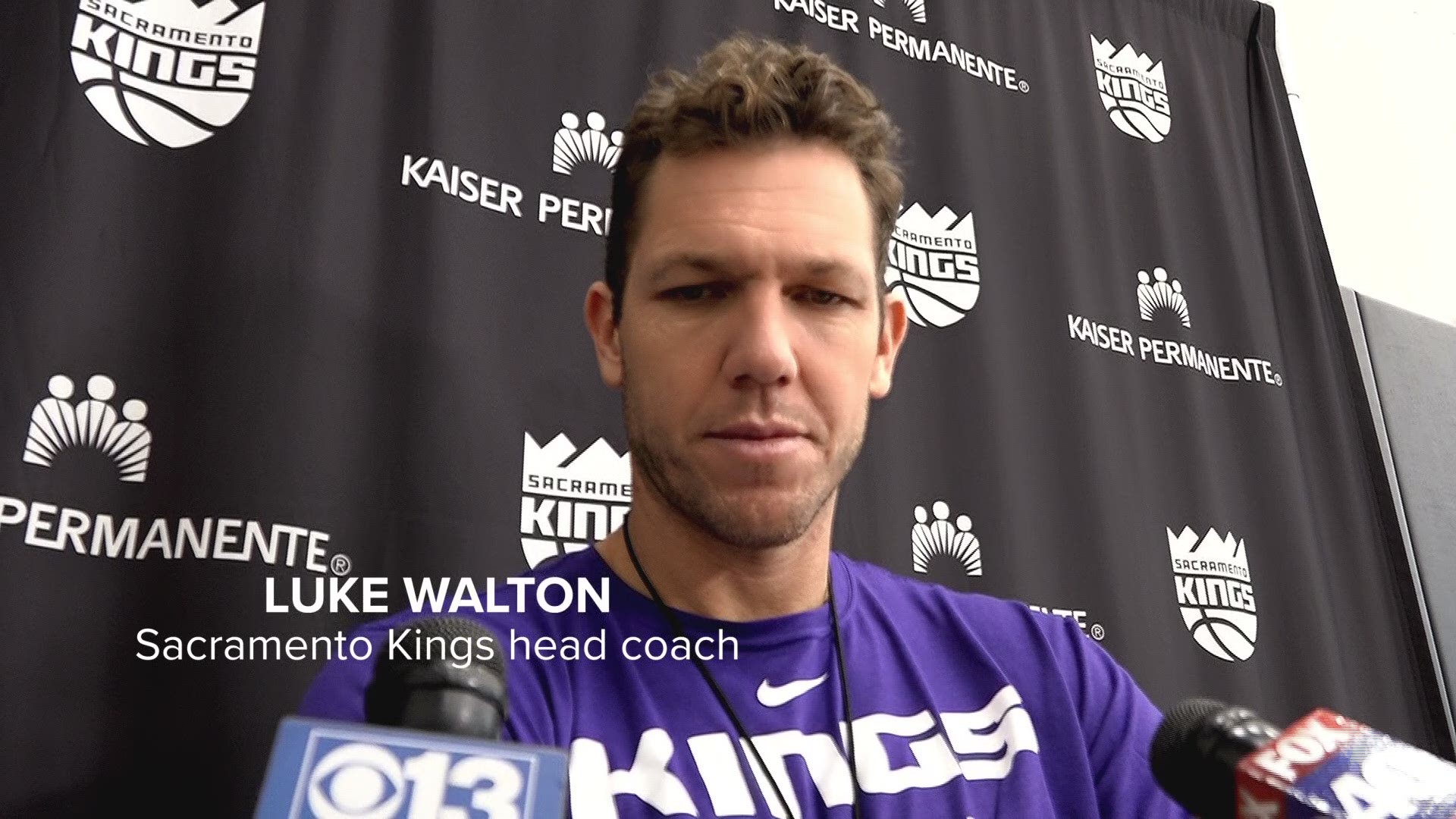 Sacramento Kings head coach Luke Walton is preparing to face the Portland Trail Blazers for the second and final time in this young NBA season.
