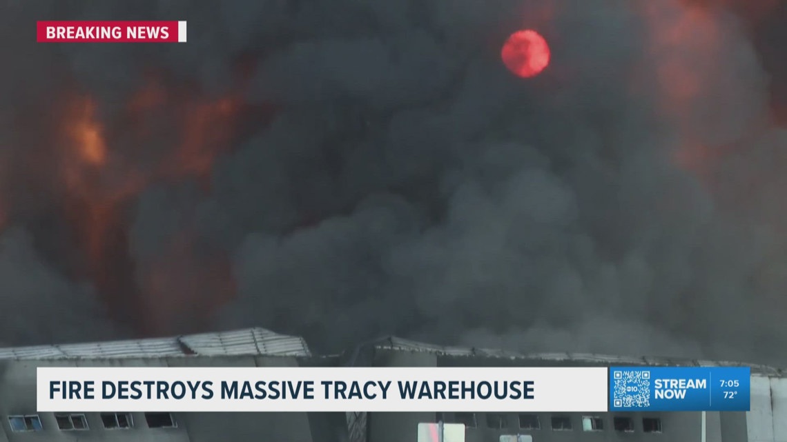 Tracy Warehouse Fire | 7 a.m. Friday Update | abc10.com