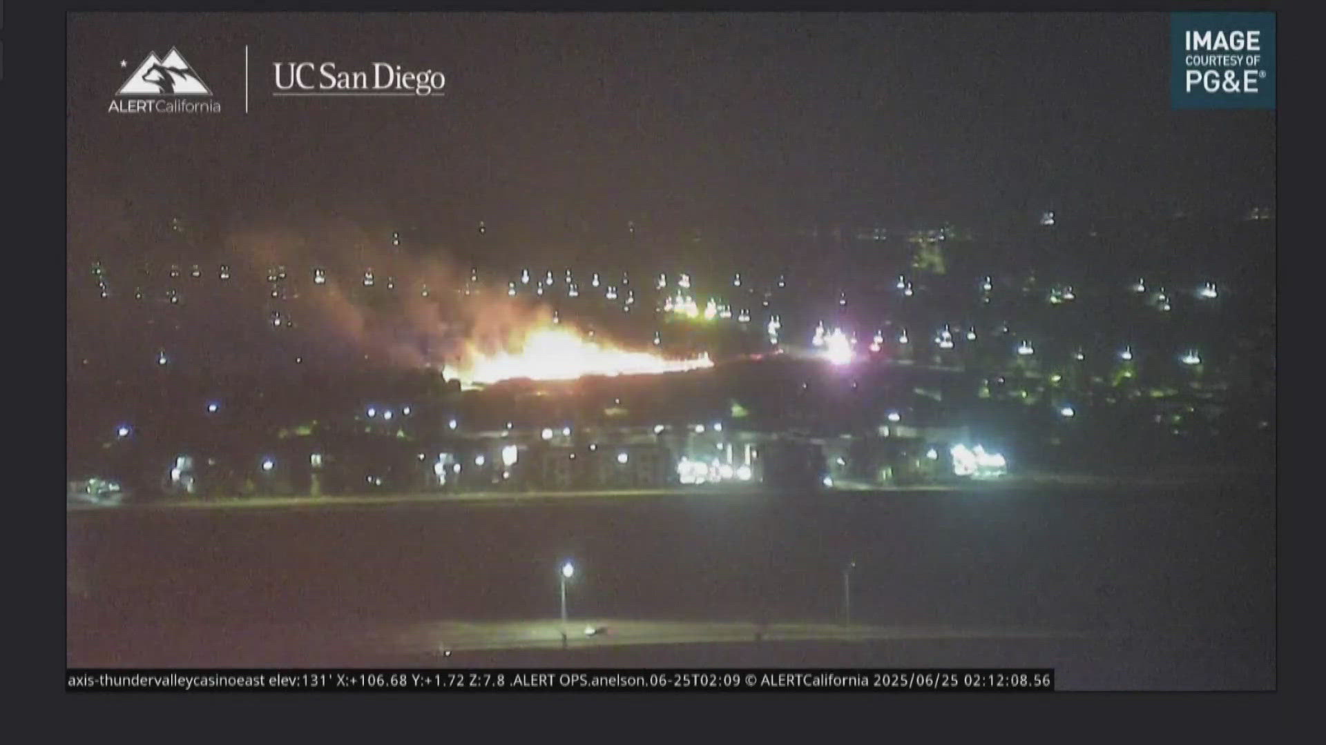 A fire broke out in Rocklin on Spring Creek Drive and Whitney Ranch Parkway. The vegetation fire only grew to 2 acres before crews could contain it.