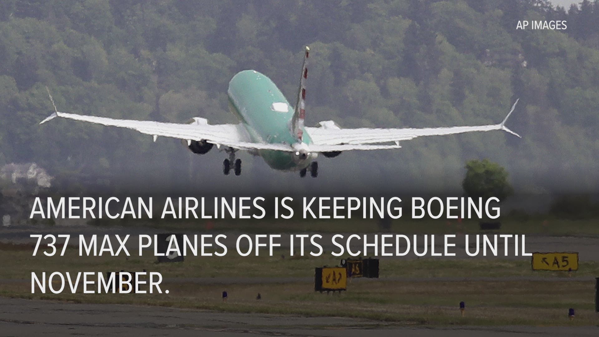 Boeing 737 Max 8 planes delayed at least through December by American Airlines.