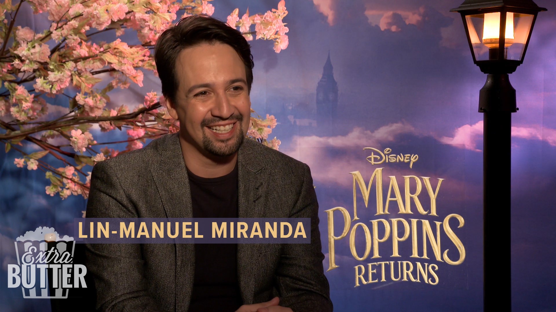 Lin-Manuel Miranda talks with Mark S. Allen about his journey from Broadway to Mary Poppins. He also talks about his reaction to Dick Van Dyke on set and his teaching days.

Watch Extra Butter every Friday morning at 9:30 a.m. on ABC10. 
Like Extra Butter on Facebook: www.facebook.com/ExtraButterTV/

Interview provided by Walt Disney Studios Motion Pictures