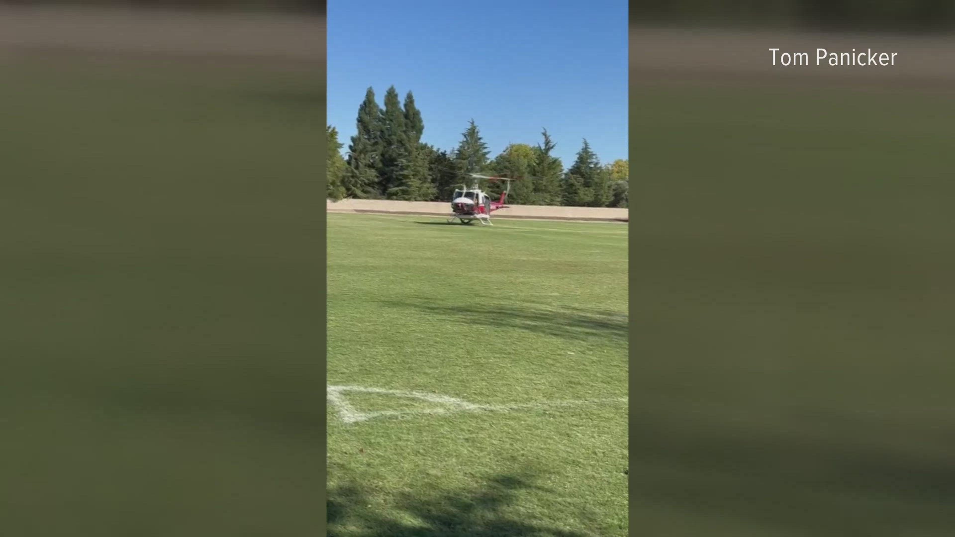 Granite Bay residents recall the moments after a helicopter door fell from the sky