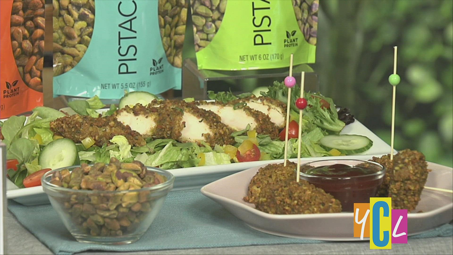We get a show and tell with tips from for creating fun outdoor meals. This segment paid for by Wonderful Pistachios, Alaska Seafood, Ball and CHI-CHI'S®.