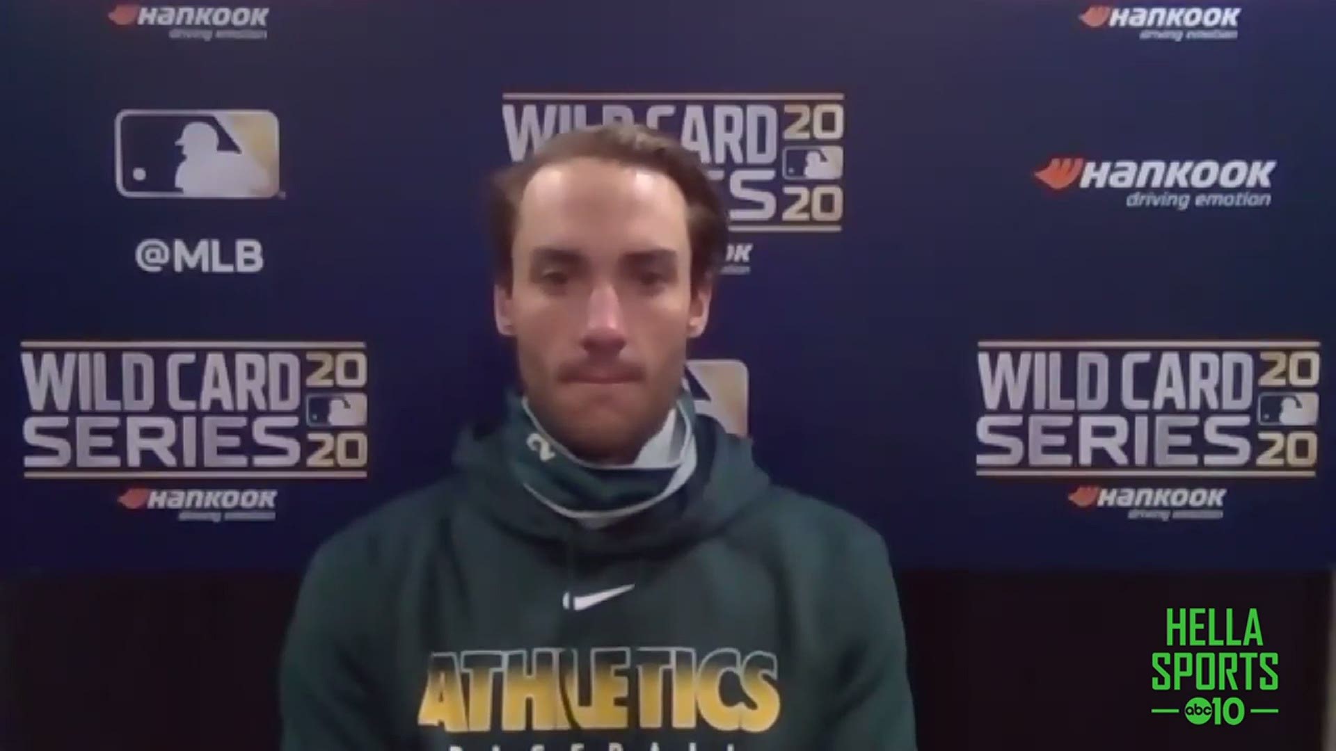 A's first baseman Matt Olson talks about Tuesday's 4-1 loss to the Chicago White Sox to open the Wild Card series and his belief that Oakland can bounce-back.