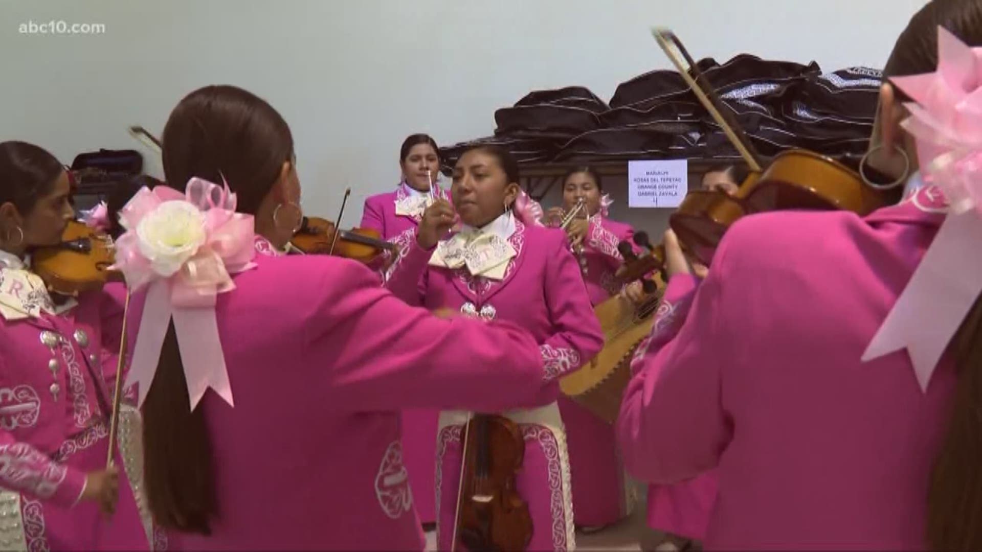 On Sunday, the California State Fair held an inaugural youth mariachi competition, inviting 10 teams from all across the state.