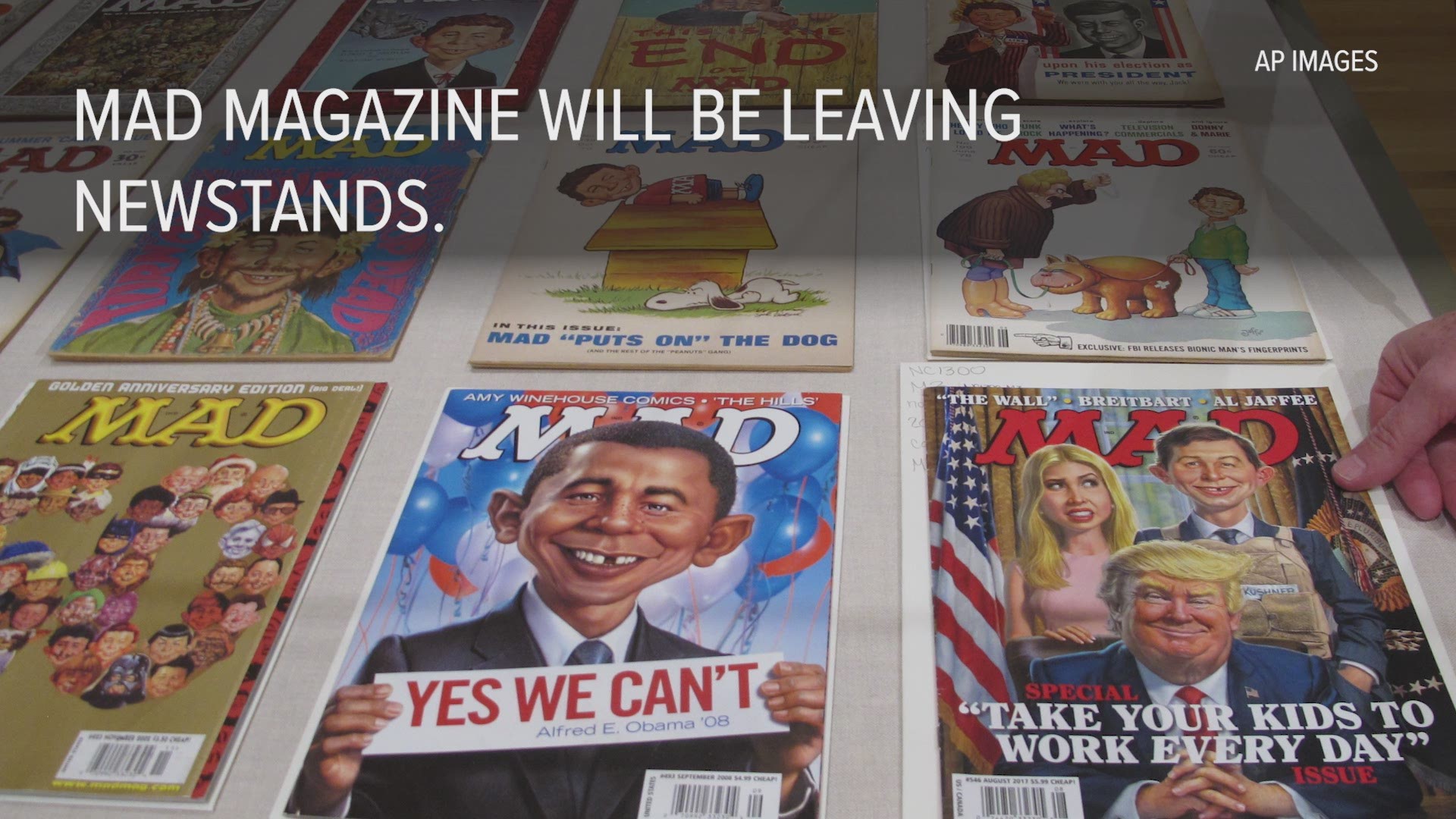 MAD Magazine is stopping the presses after 67 years. There won't be anymore new material.