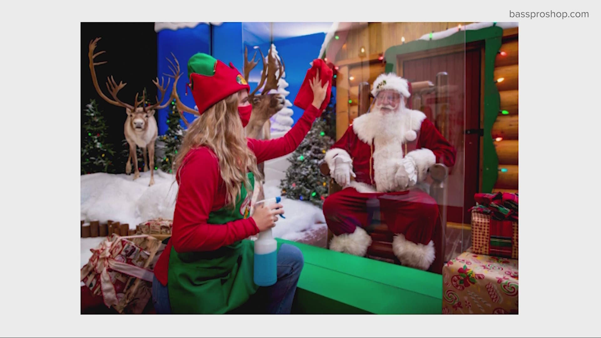 Sacramento's Arden Fair Mall is taking precautions for visiting Santa during the pandemic, trying to keep everyone safe and healthy so Santa can still deliver gifts.