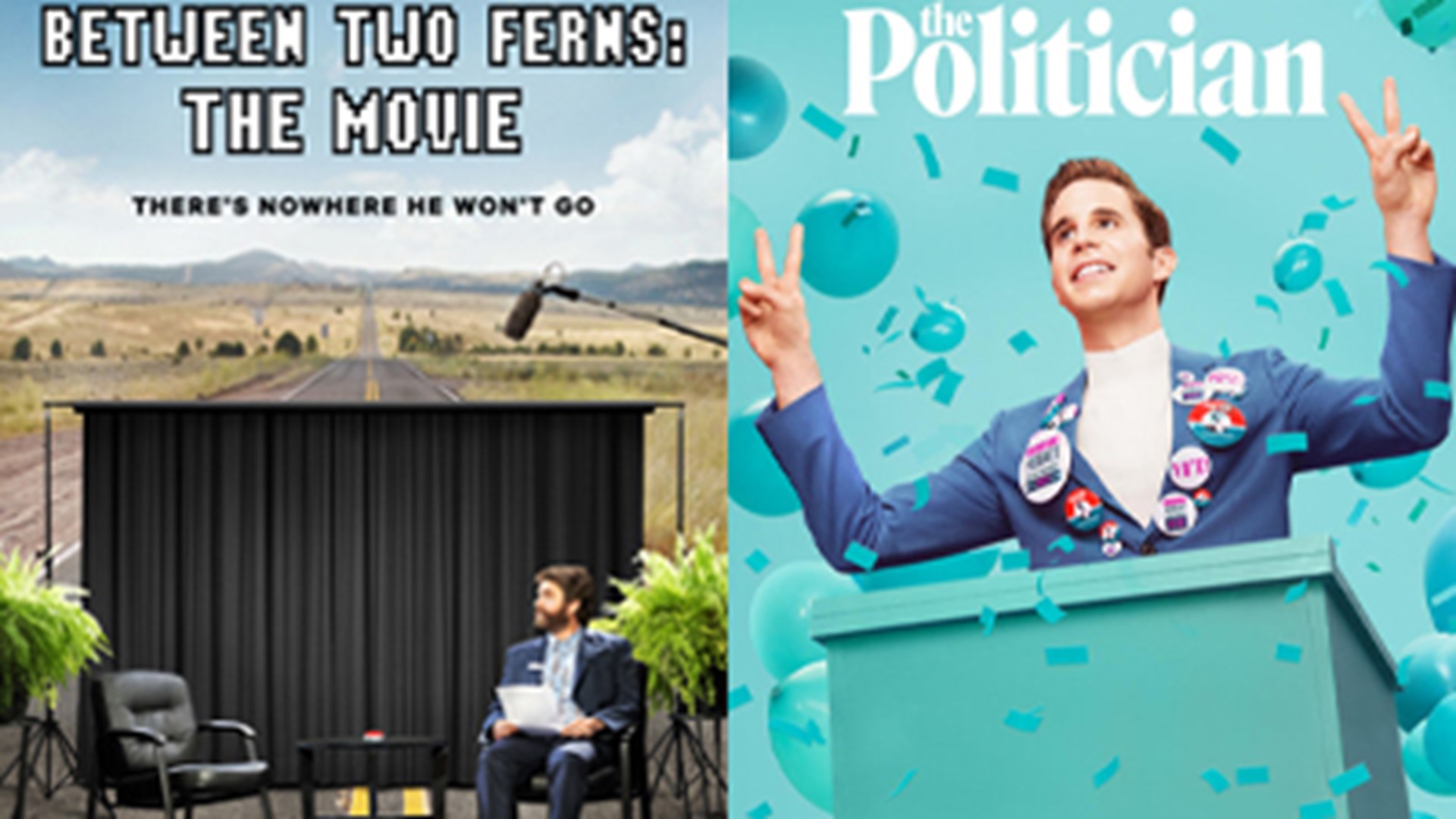 Extra Butter reviews new Netflix Originals: 'Between Two Ferns: The Movie' and 'The Politician.' Plus, hear from Zach Galifianakis, Ben Platt, Zoey Deutch, and more.