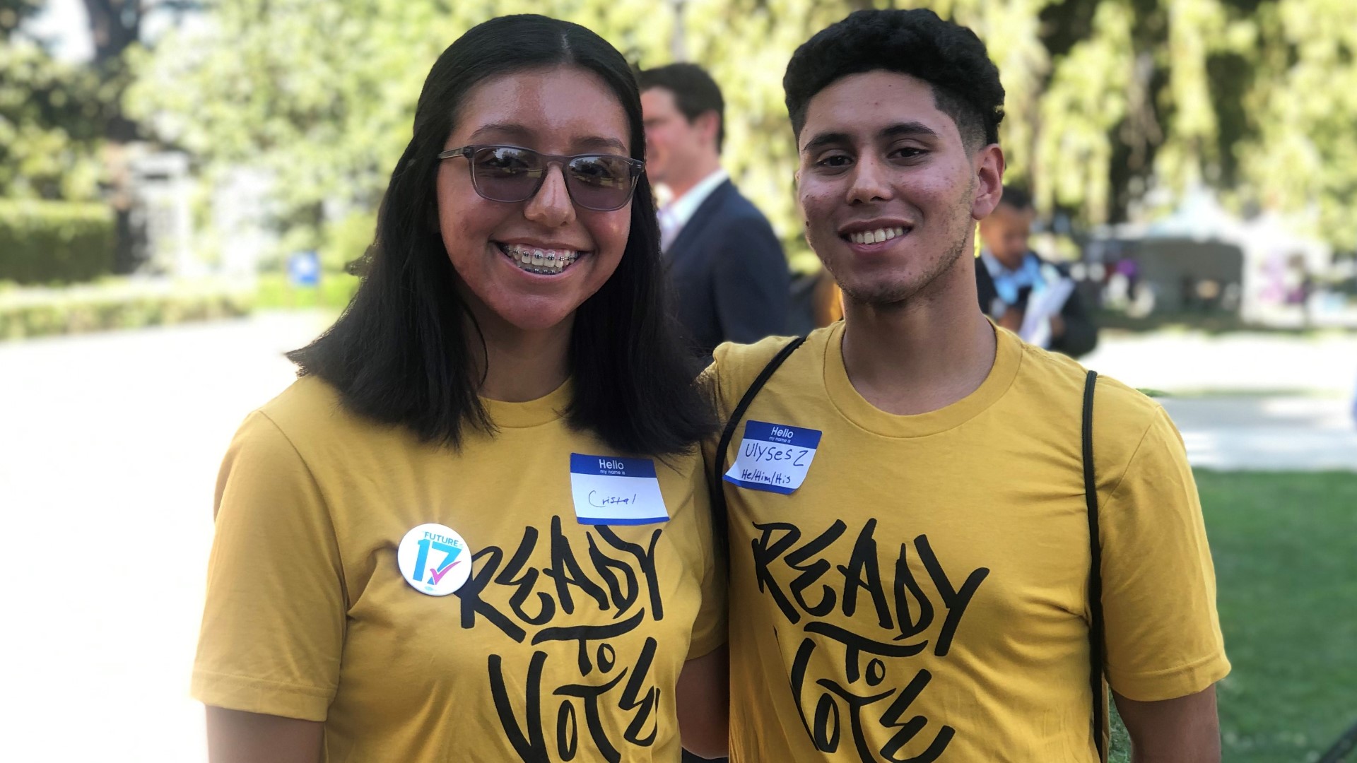 On Tuesday, more than 60 young activists from across the state rallied at the State Capitol in an effort to convince legislators to change the voting age to 17.