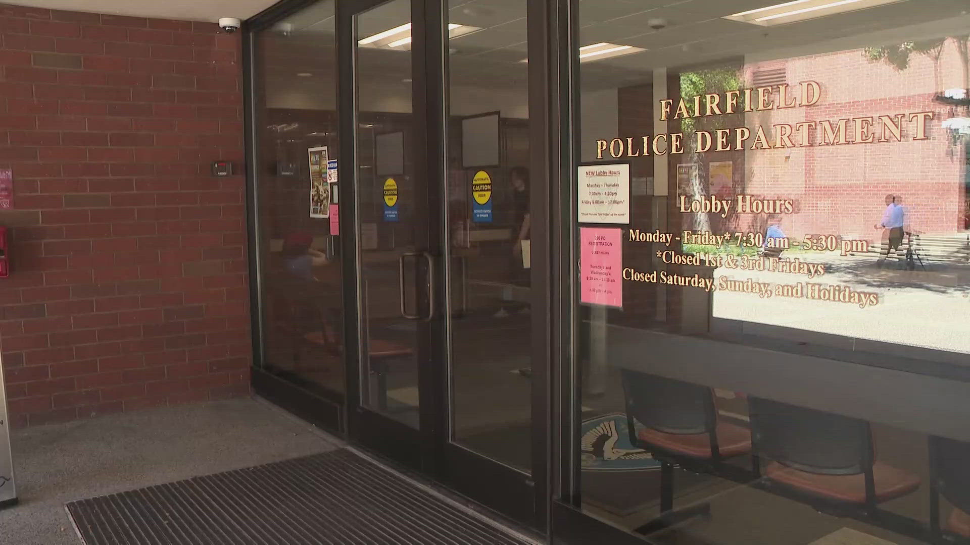 A man is in jail after he's been accused of trying to kidnap a 14-year-old  girl as she was walking to school in Fairfield. 