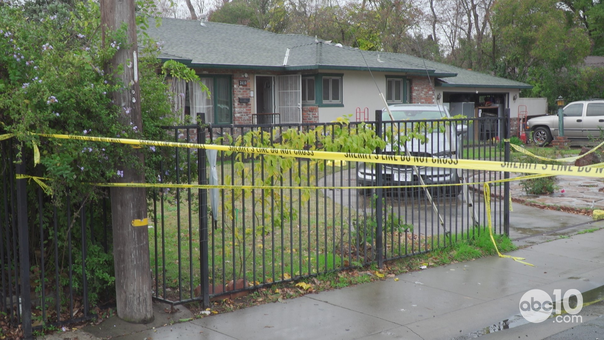 One person was arrested in connection to a deadly stabbing at a home on Whitney Avenue in Sacramento, early Wednesday morning.