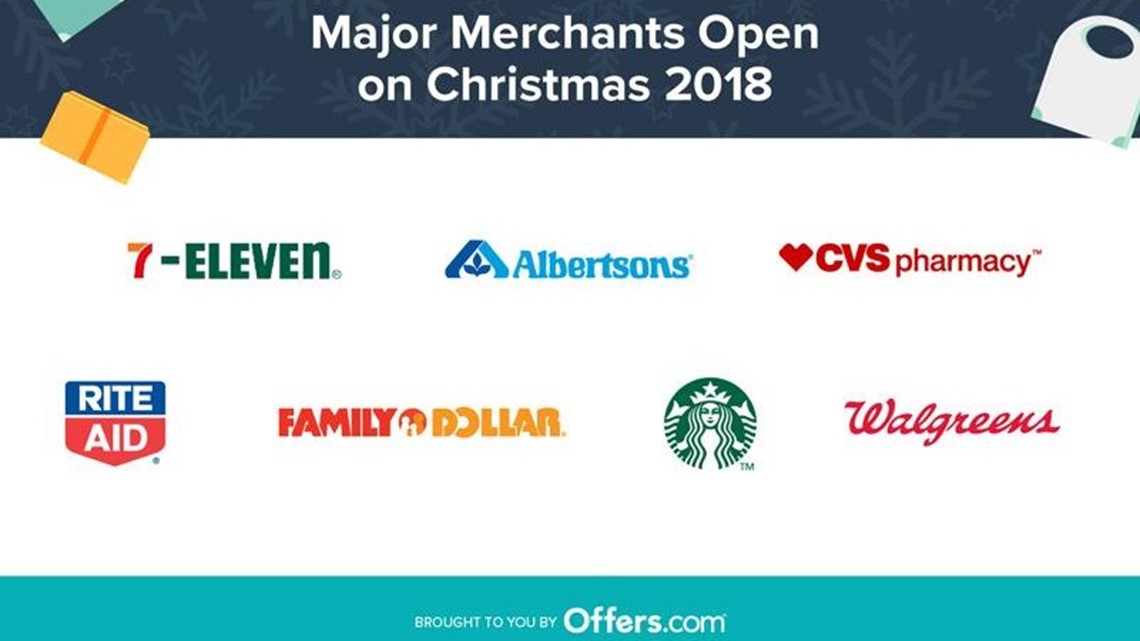 Open on Christmas: Here's what stores are open for the holiday | abc10.com