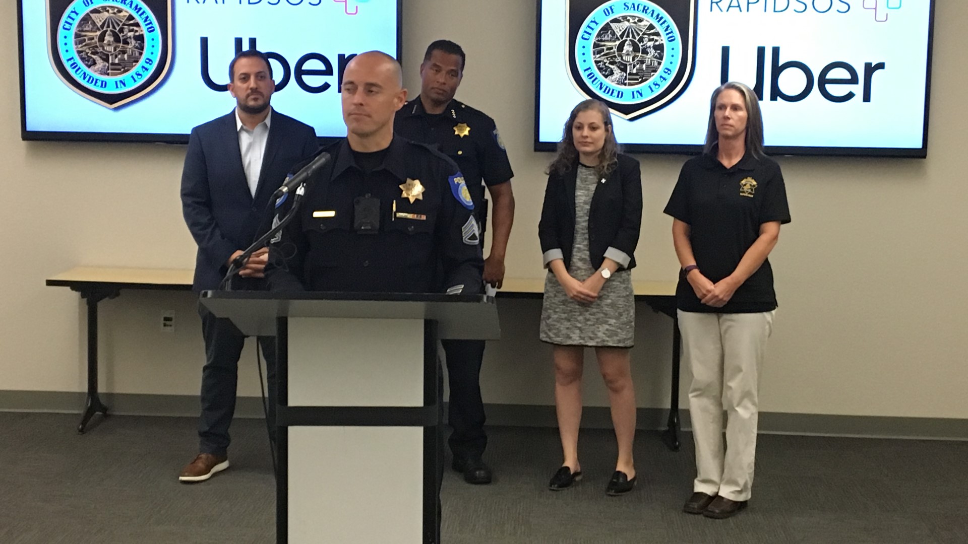 Anyone who uses the app can now call 911 directly on the app. Additional data is automatically sent to the call center and made available for the dispatcher.