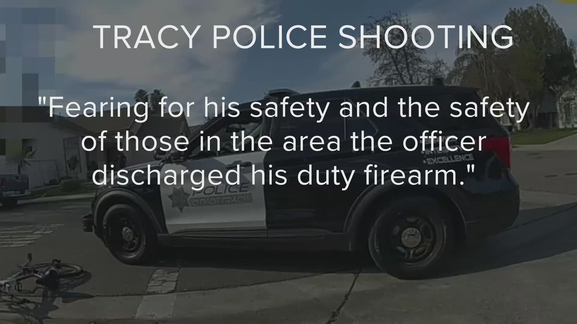 After Tracy police shot a 17-year-old Friday when he was allegedly chasing someone down with a knife, some community members question the use of deadly force.