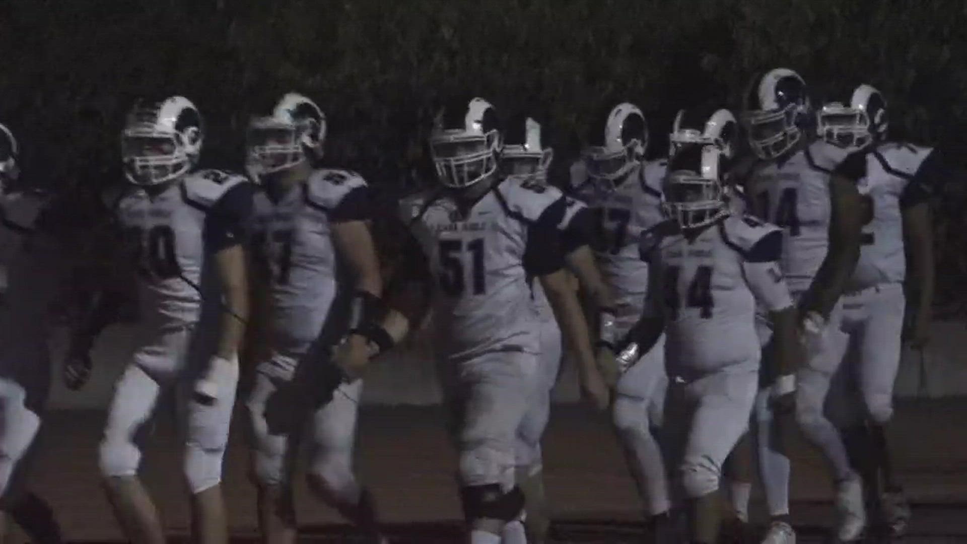The Casa Roble Rams improve to 4-1 after edging the Oakmont Vikings 20-17, on Friday night in Roseville.