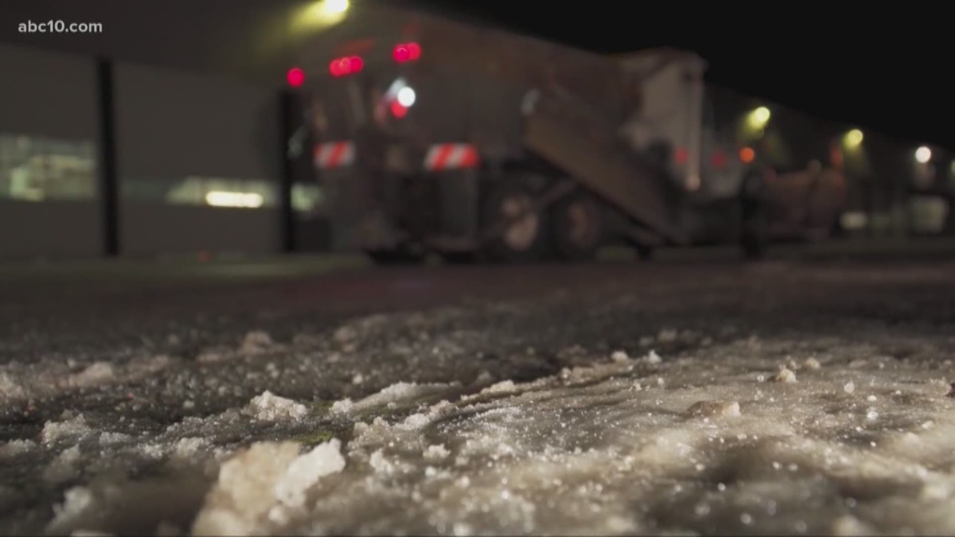 Cal Trans is preparing the roads in Kingvale for the biggest storm of the year, which is expected on Thursday.