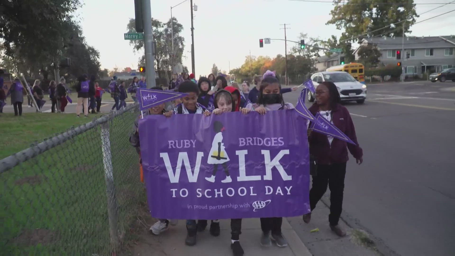 Sacramento schools celebrate Ruby Bridges walk to school" Day