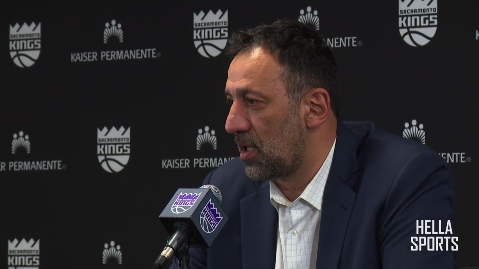 Sacramento Kings GM Vlade Divac discusses the recent trade made with the Atlanta Hawks to acquire Jabari Parker and Alex Len, why Dewayne Dedmon didn't work.