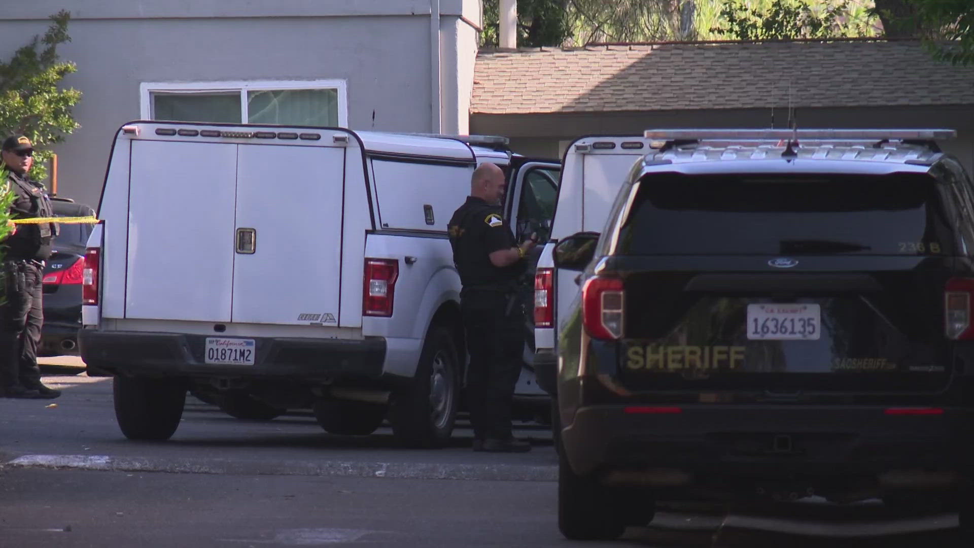 The Sacramento County Sheriff's office says the shooting happened on Sutter Avenue.