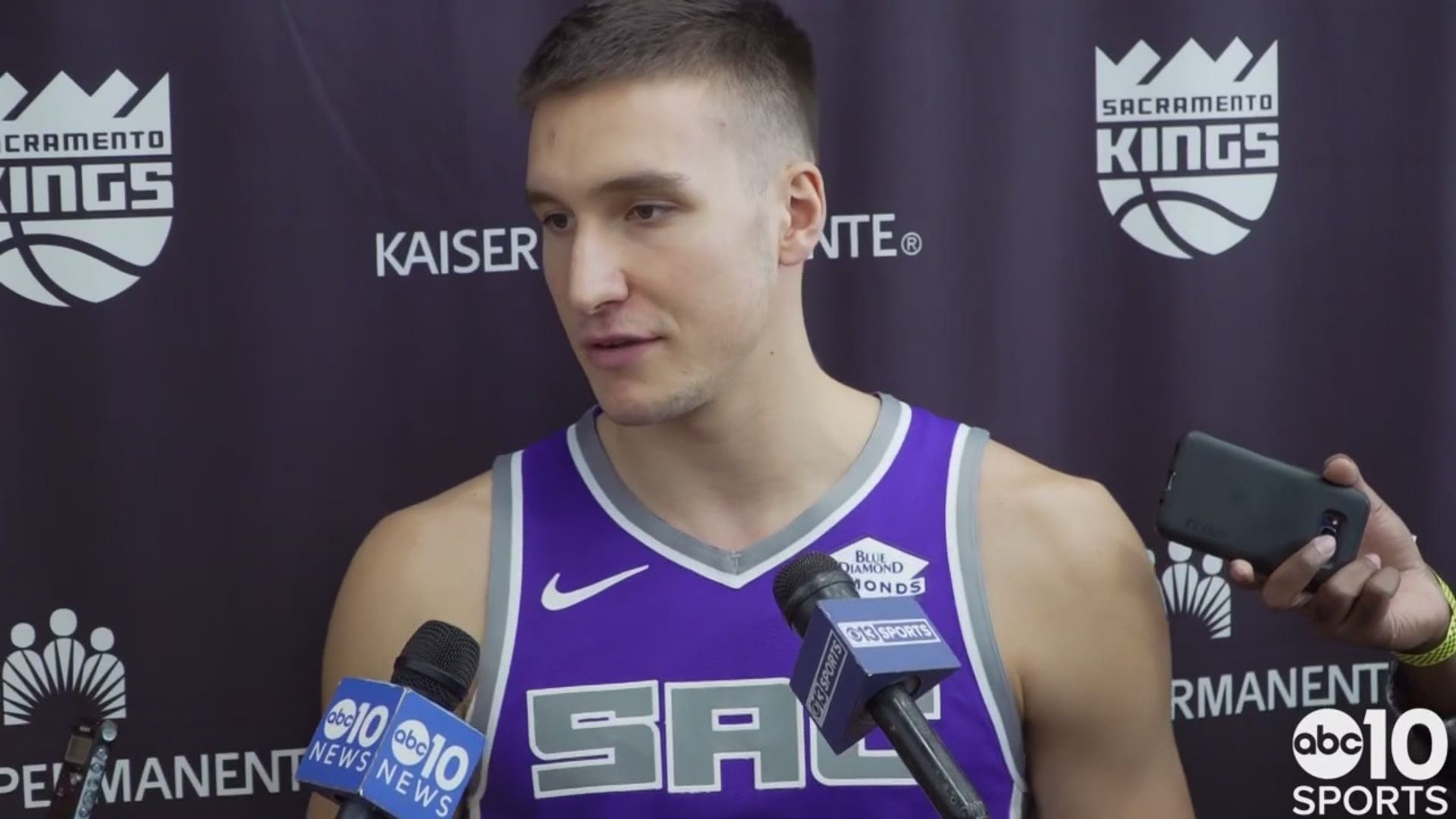 Bogdan Bogdanovic talks about being ready for the start of training camp in Sacramento, the expectations for the new Kings season and his Fiba World Cup experience.