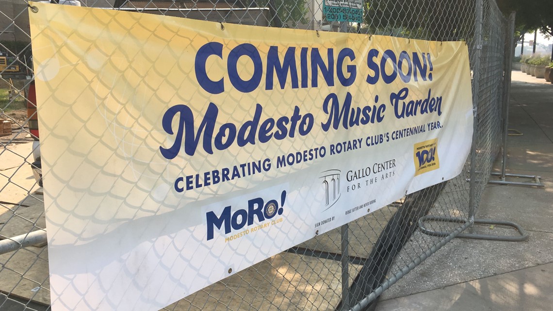 Music garden coming to Modesto near Gallo Center