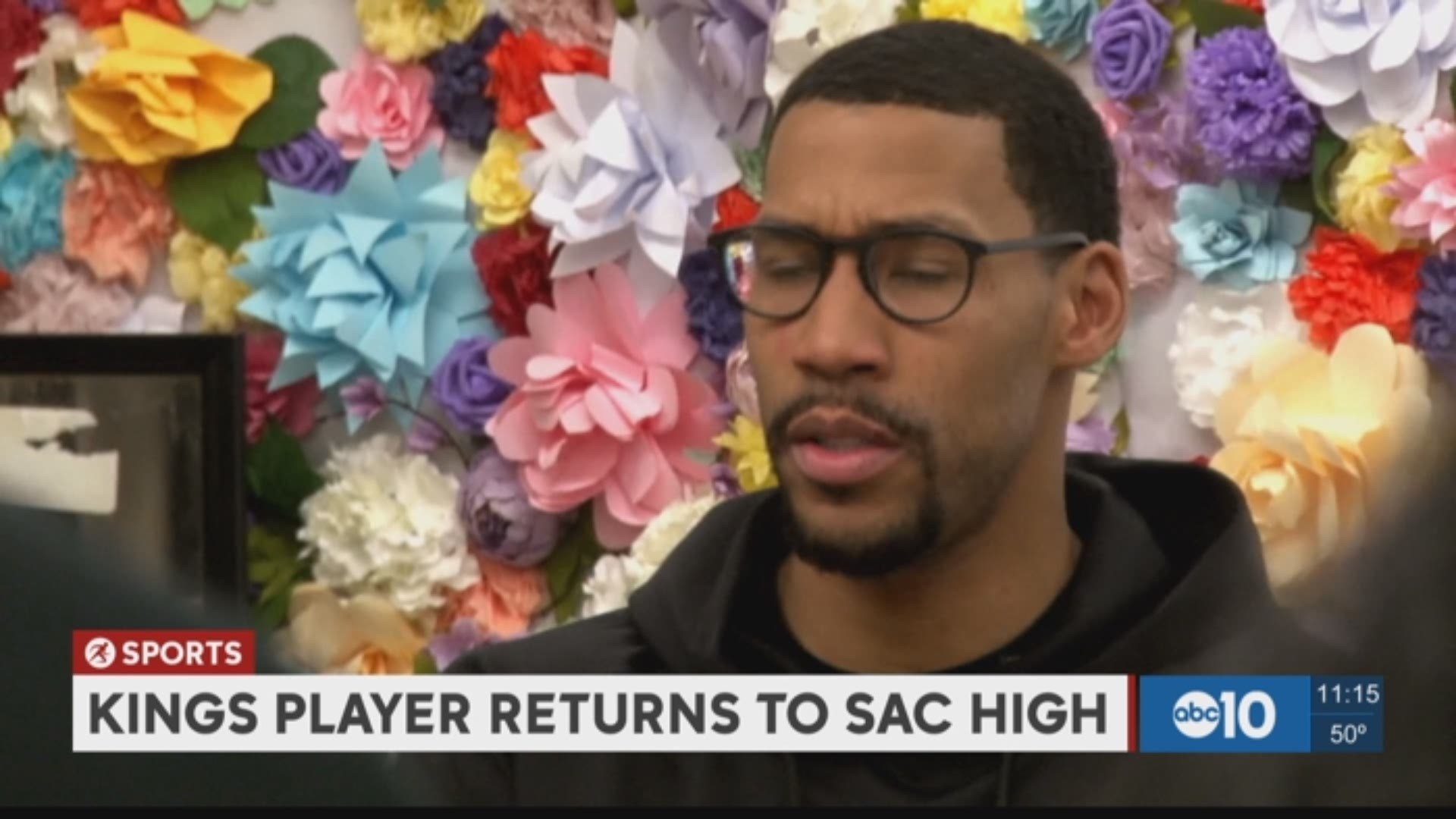 Kings forward Garrett Temple, who adopted Sacramento Charter High School, returns to the Oak Park campus on Wednesday to have an open conversation with students about some sensitive topics.