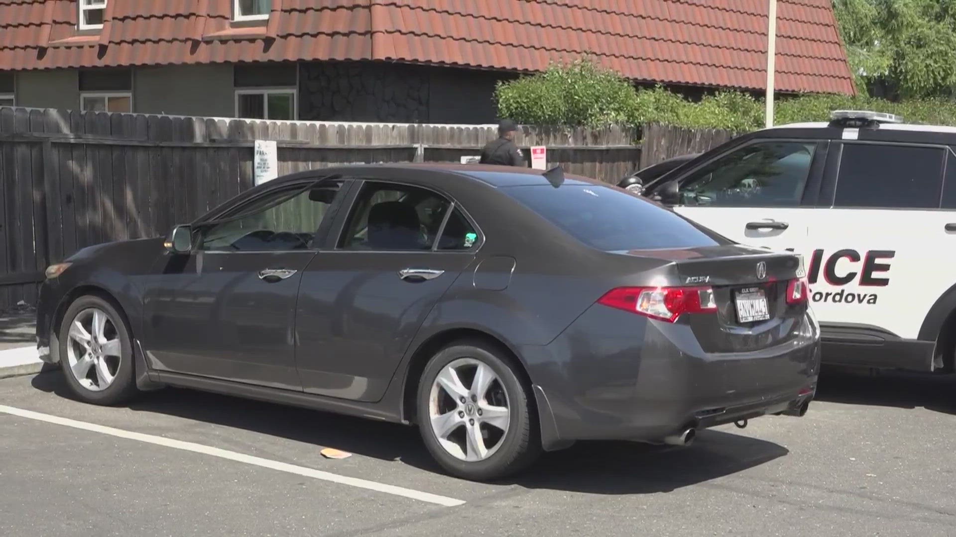 Sacramento County Sheriff's deputies say a mother's gray Acura was stolen with her baby inside on the 3000 block of Laurelhurst.