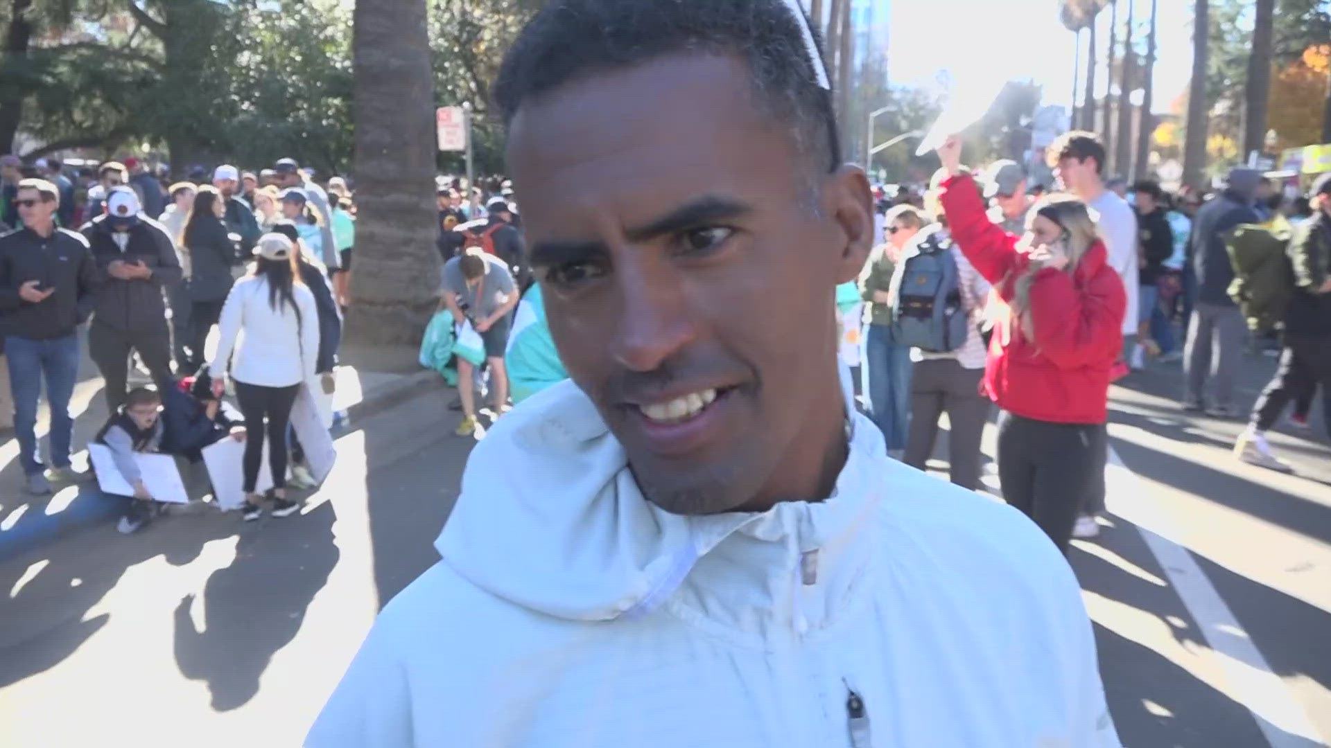 The California International Marathon ran through Sacramento this weekend.