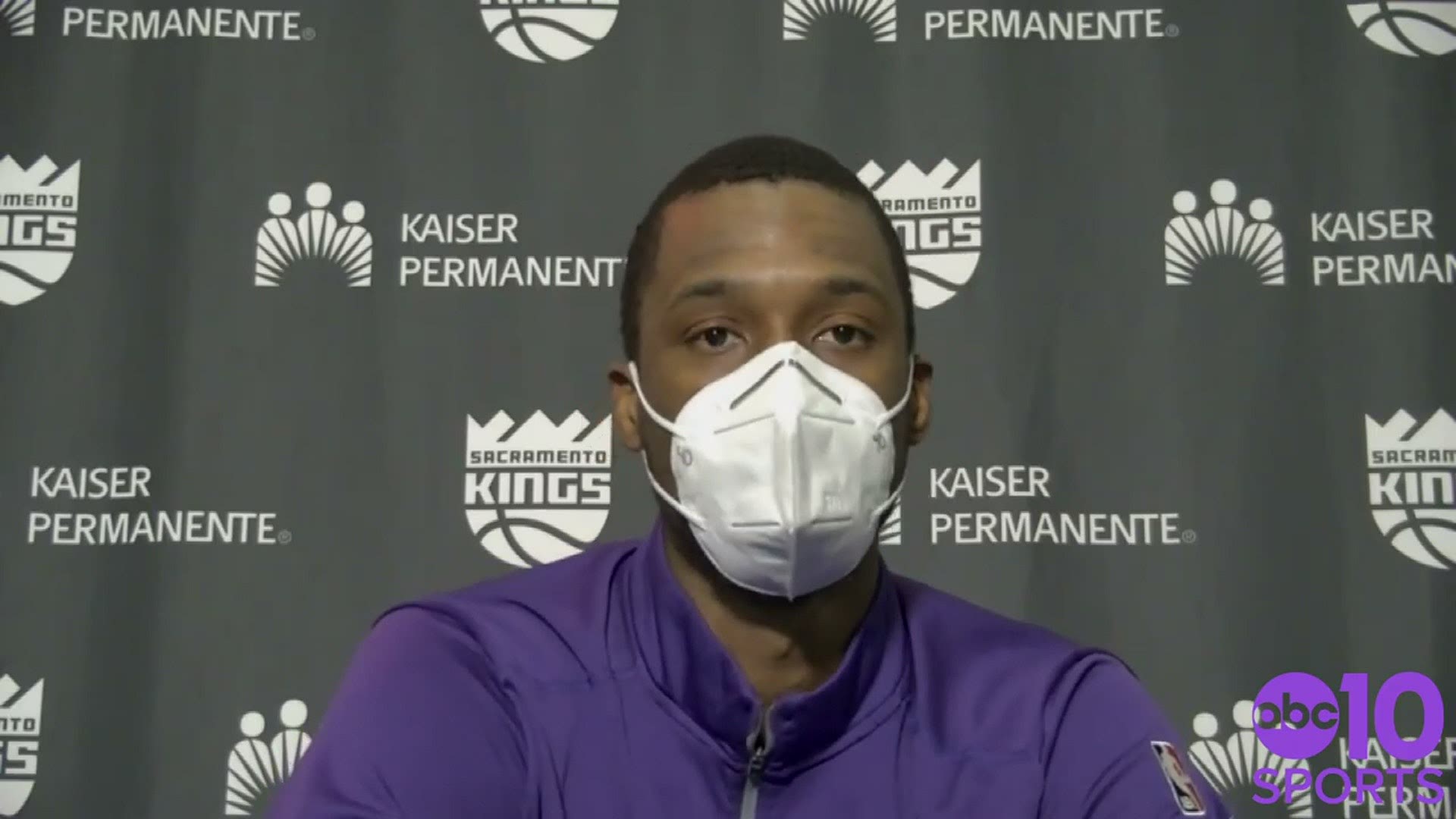 Kings F Harrison Barnes discusses Wednesday's 116-111 win over the Boston Celtics, the fight Sacramento has competed with of late and the growth of De'Aaron Fox.