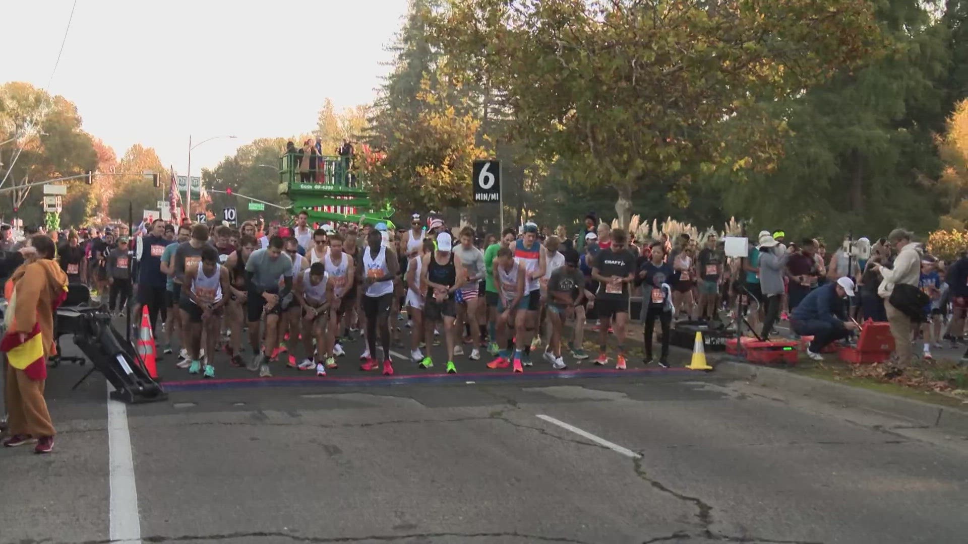 Attendees said the race is more than a calorie burn, it’s a means to give back to their community on a holiday dedicated to giving thanks.