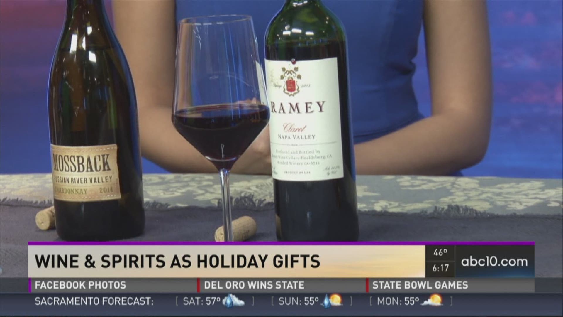 Curtis Mann, a wine and spirits expert at Raley's, shows us drink ideas to give as gifts for the holidays