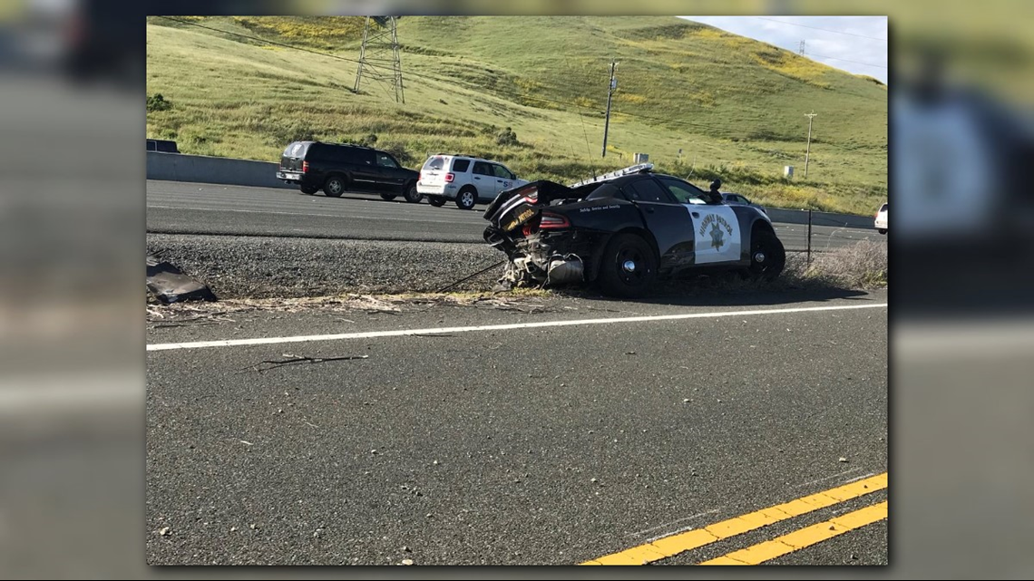 CHP Officer Among 4 Injured In I-80 Fairfield Crash | Abc10.com