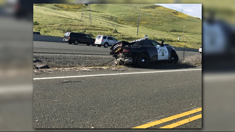 Hospitalized After Collision On Eastbound Hwy 80 In Fairfield