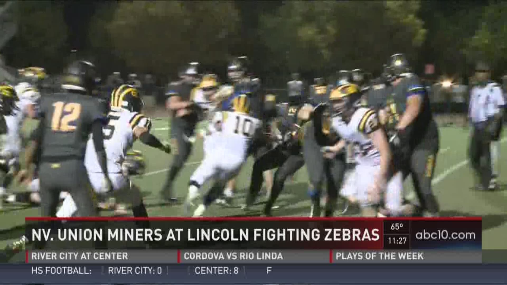 ABC10 Fan Game of the Week: Nevada Union at Lincoln