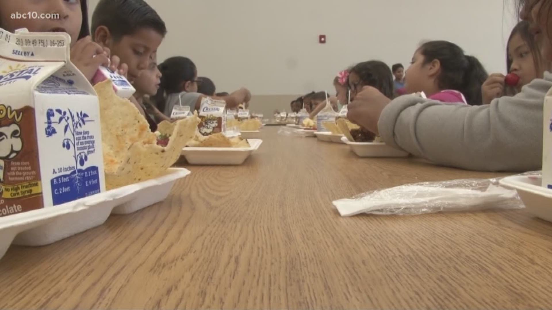 Parents in most Modesto school districts no longer have to pay for breakfast and lunch due to a beneficial federal program.