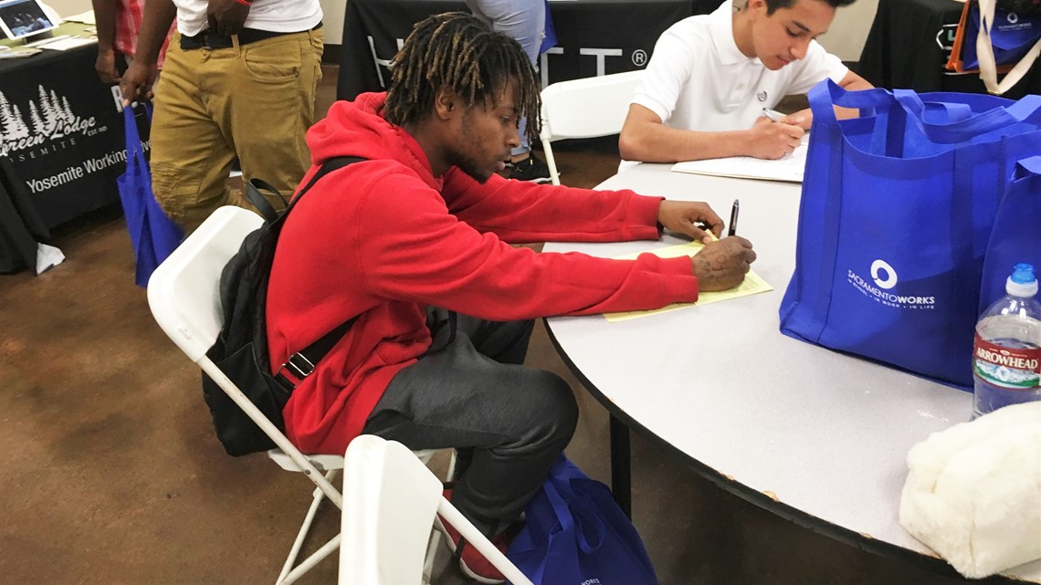 Young job seekers meet with Sacramento area employers