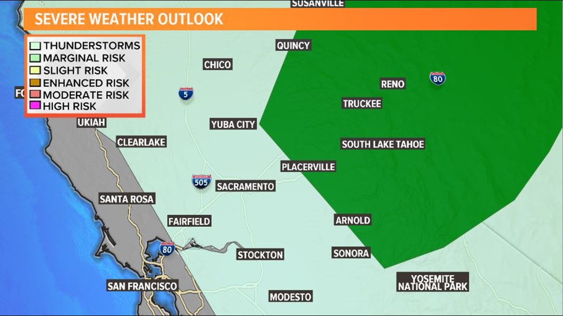 Update Thunderstorms today. Here's when you can expect them.