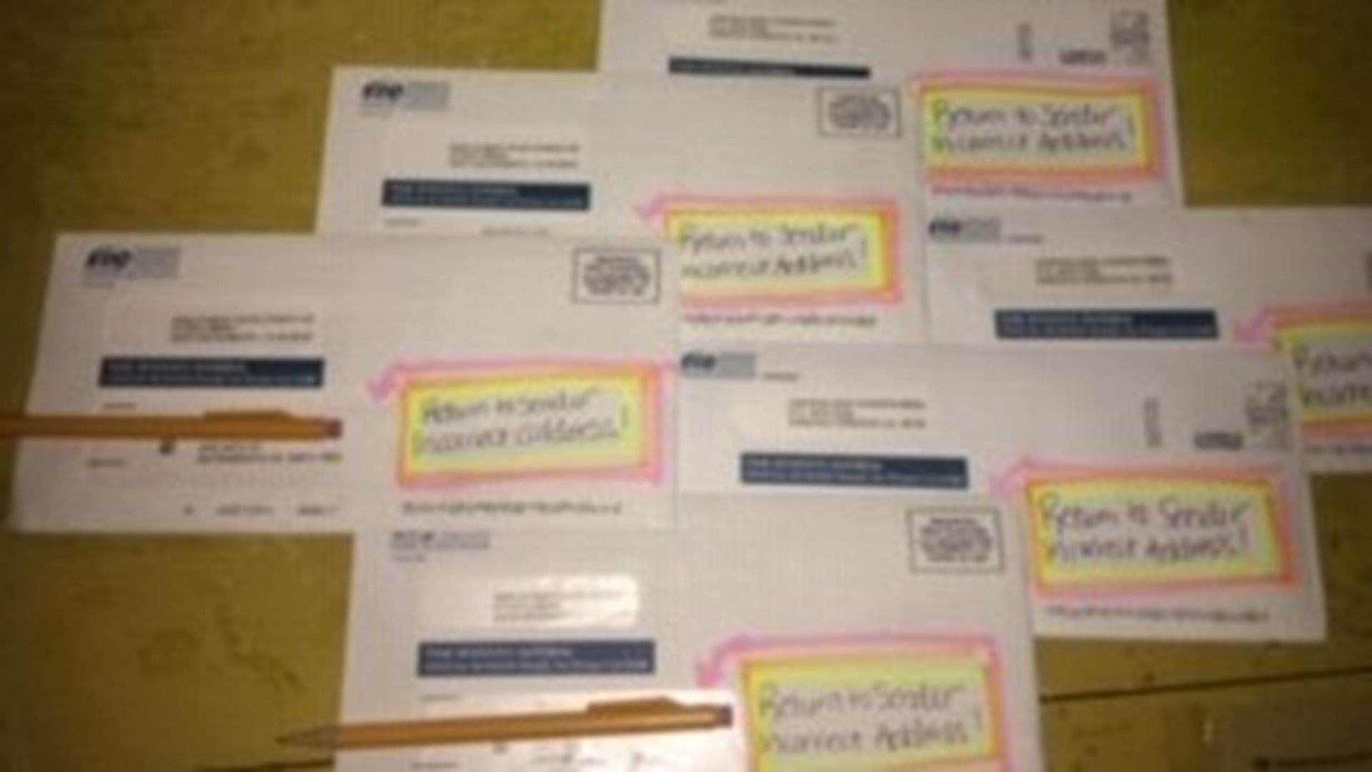 The audit is coming after multiple people are getting EDD letters addressed to other people, but sent to the wrong address.