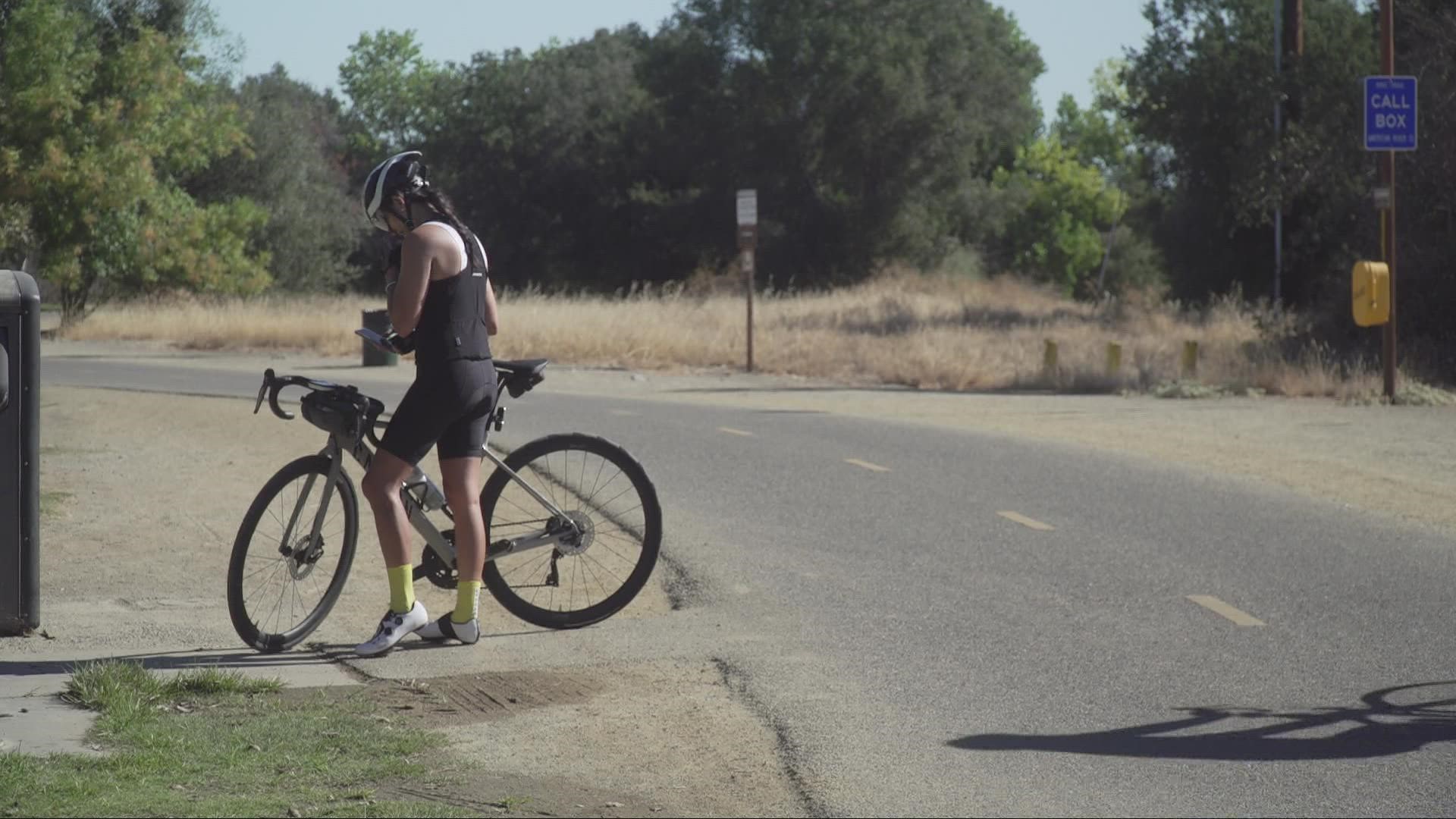The American River Parkway attracts runners, walkers, and equestrians.