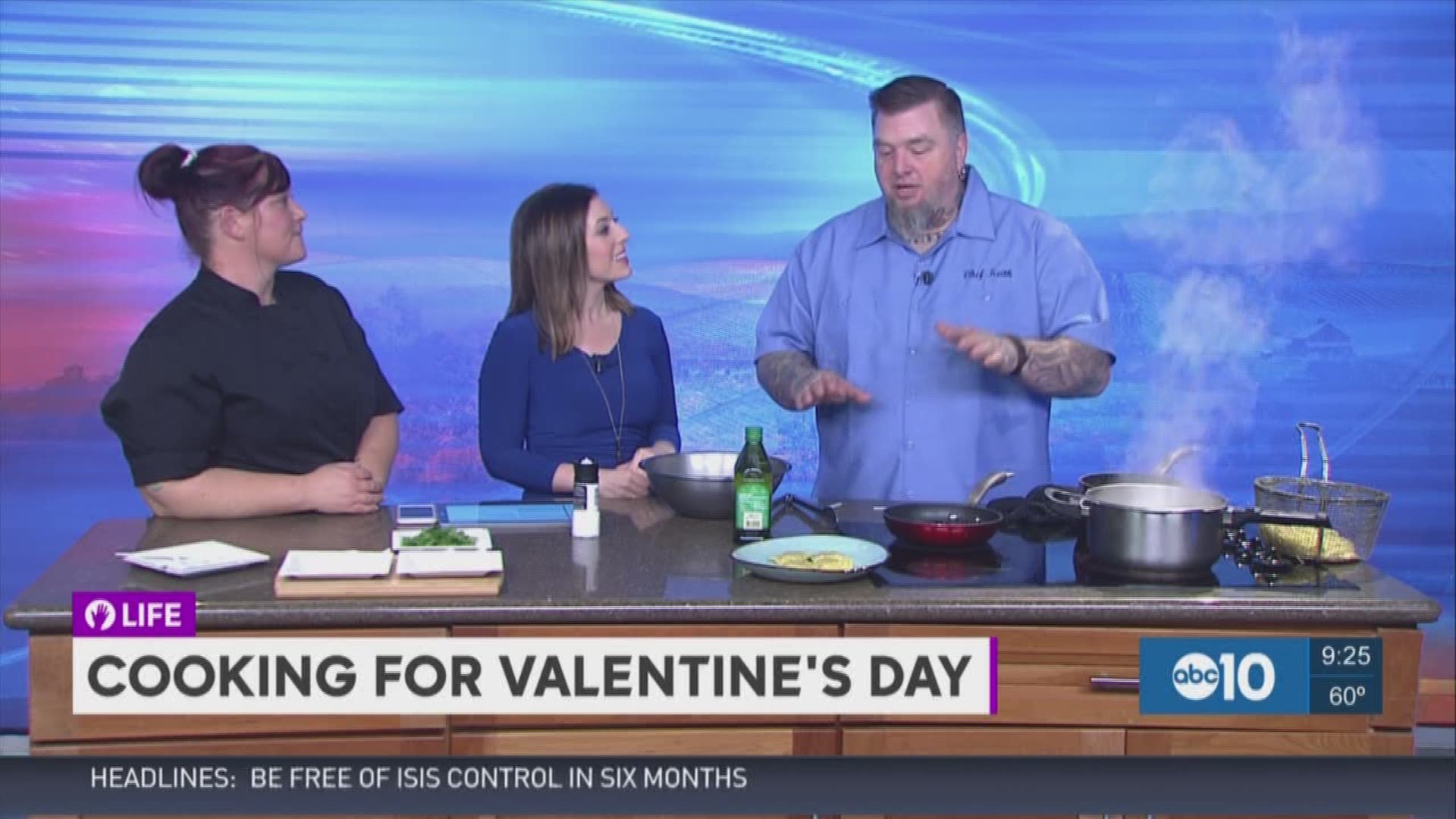 Chef Keith Breedlove of Culinerdy Cruzer stirs up some delicious meal options for Valentine's Day dinner!