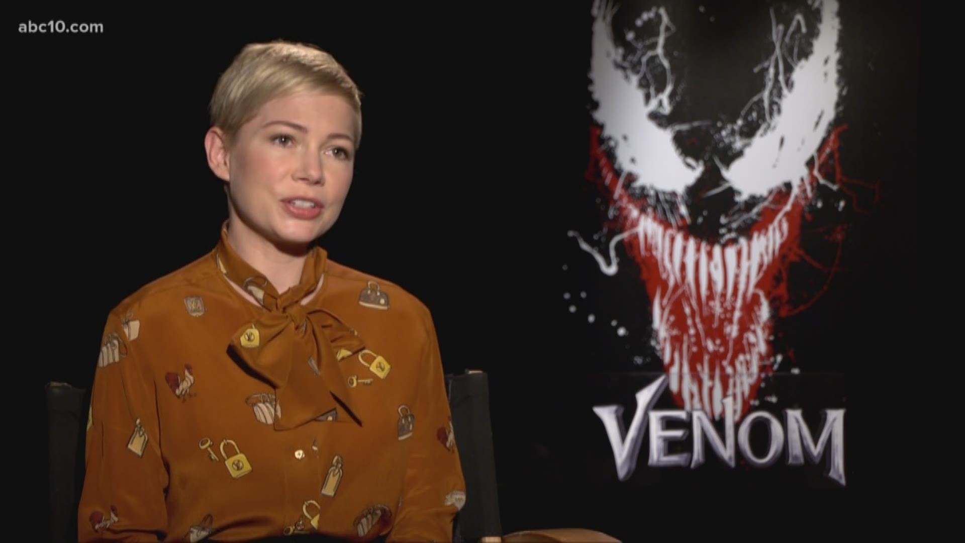 Mark S. Allen sat down with "Venom" star Michelle Williams to talk about one of the most anticipated movies of the year.