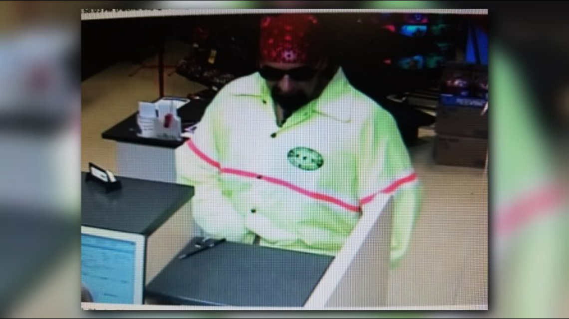 Asheville: Bank robbery suspect