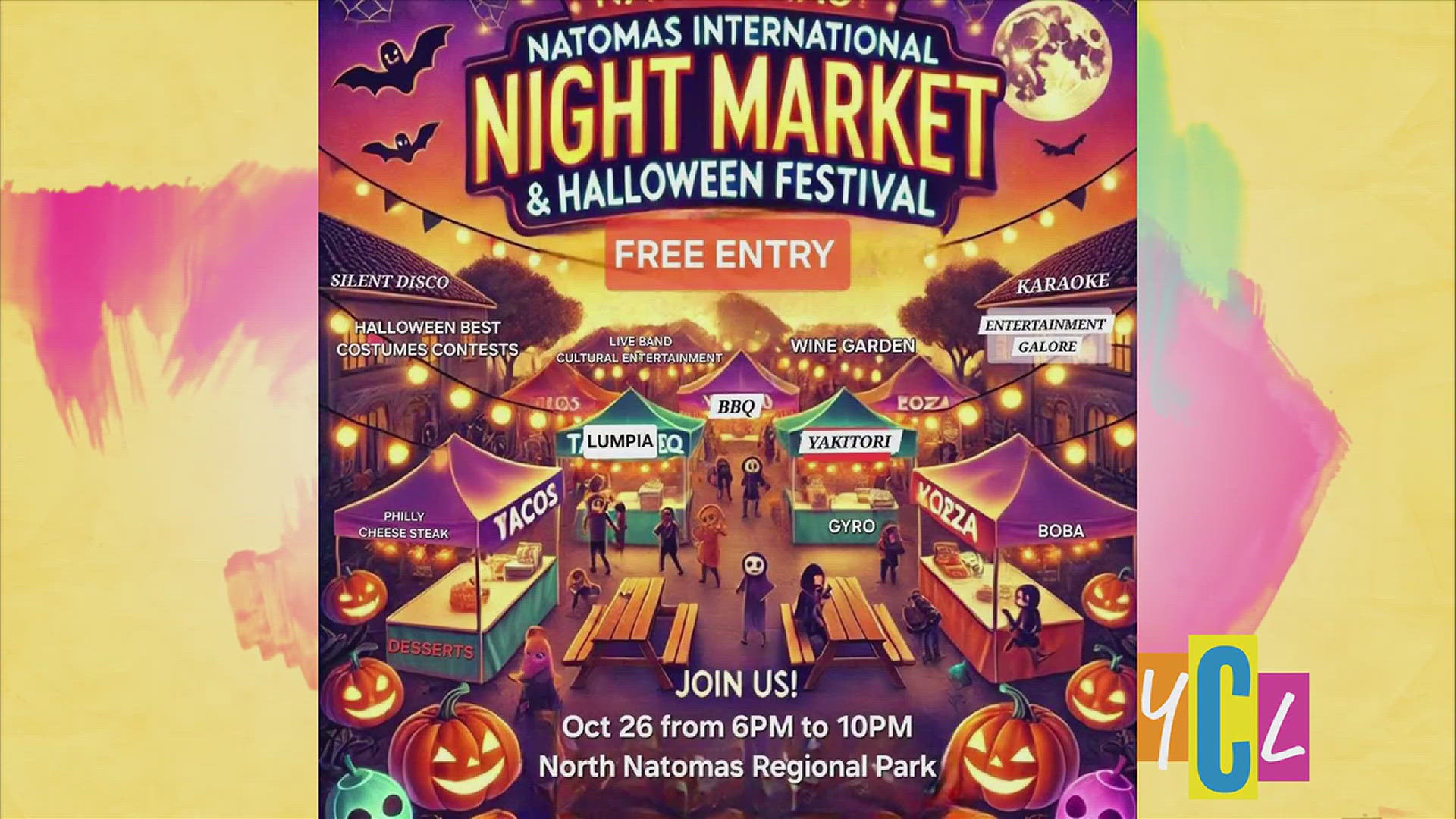 Enjoy silent disco, take part in a karaoke battle, all while rocking your Halloween costume at the Natomas Night Market put on by the Hamptons Community Foundation.