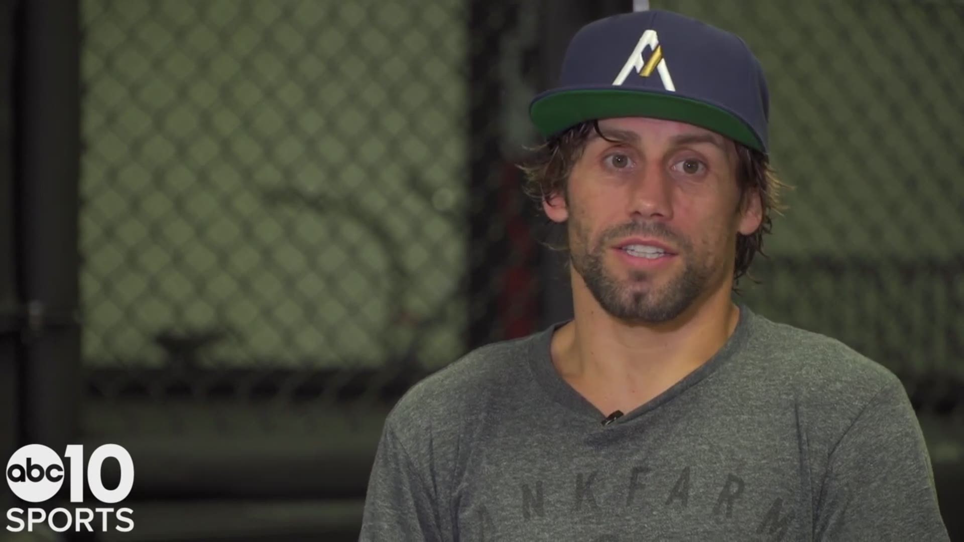 UFC bantamweight Hall-of-Famer Urijah Faber talks to ABC10's Sean Cunningham about his decision to end his retirement to fight in his hometown of Sacramento on July 11th at Golden 1 Center, how long he'll continue to fight, catching the eye of champion Henry Cejudo and a possible match against former teammate T.J. Dillashaw.