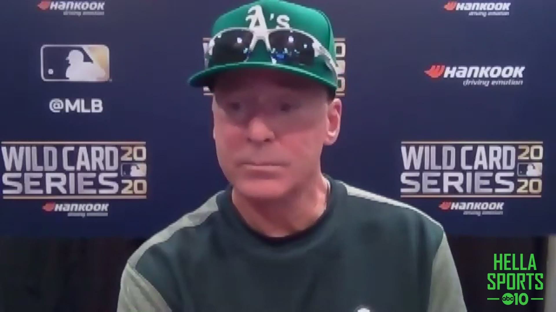 Oakland A's manager Bob Melvin talks about Wednesday's 5-3 win in Game Two on Wednesday over the Chicago White Sox to force a series deciding Game 3 on Thursday.