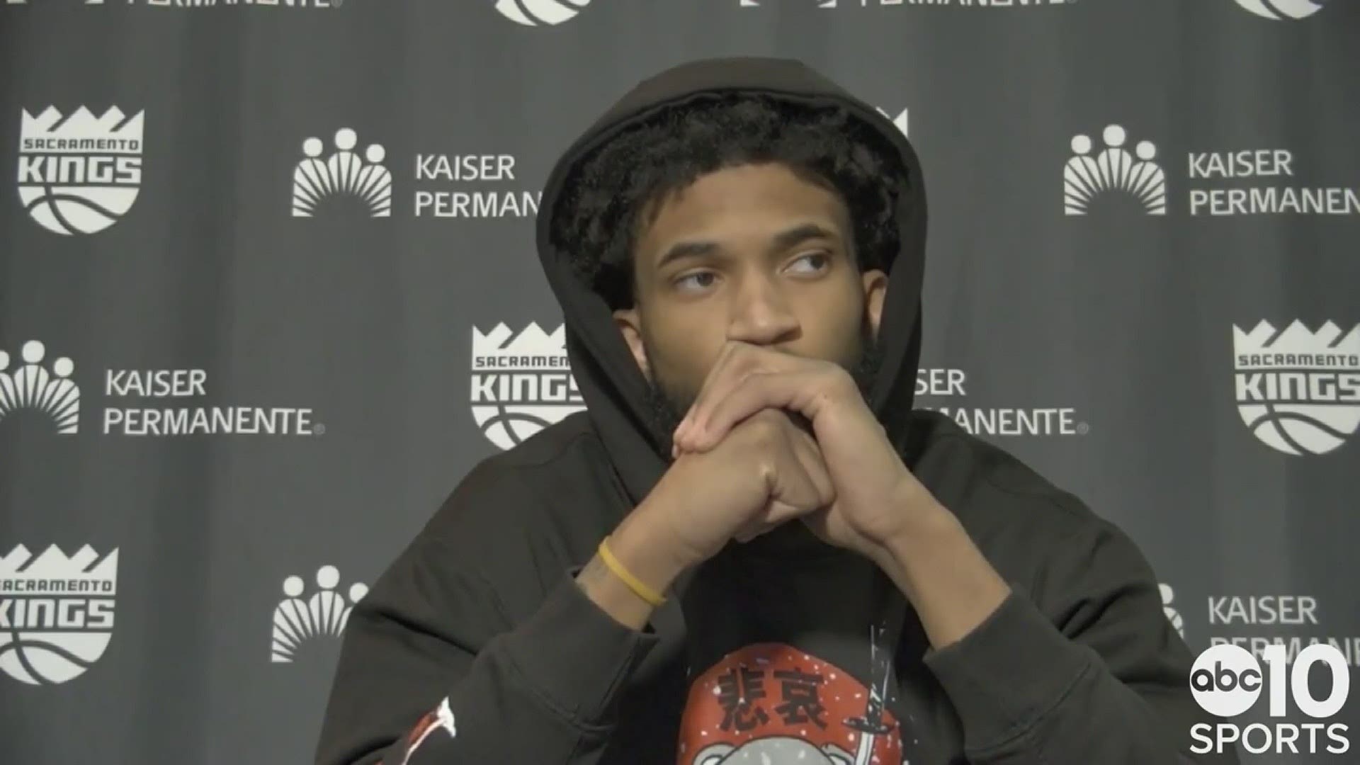 Kings F/C Marvin Bagley III tries to explain Sunday's 127-126 loss to the Charlotte Hornets, the collapse down the stretch and dropping 10 of the last 11 games.