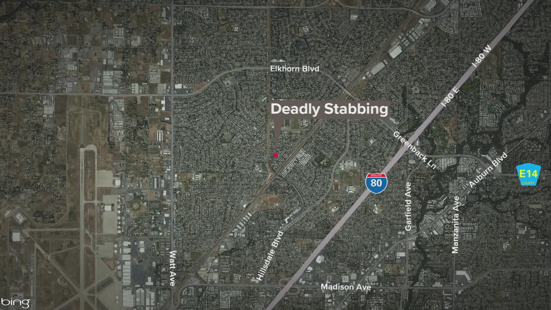 The Sacramento County Sheriff's Office is investigating after a man was found stabbed to death in the 6300 block of Whitecliff Way in North Highlands on Saturday.