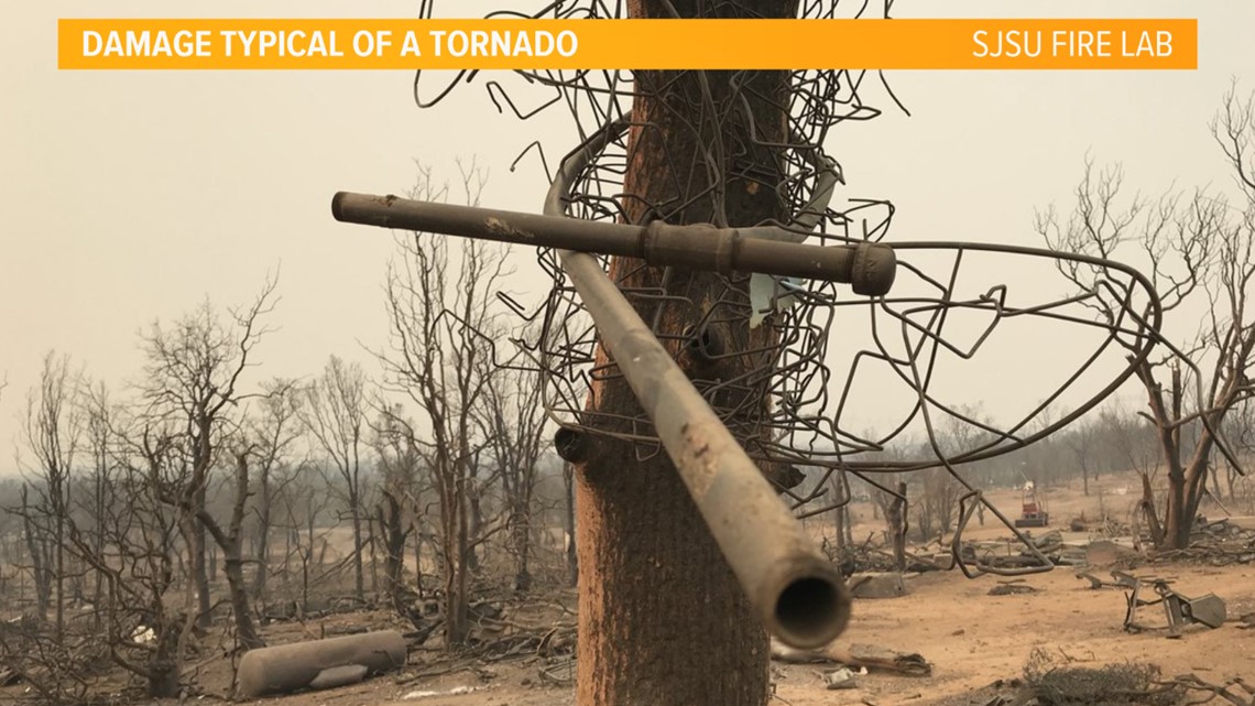 Carr Fire: Fire whirl witnessed near Redding compared to an EF-3 ...